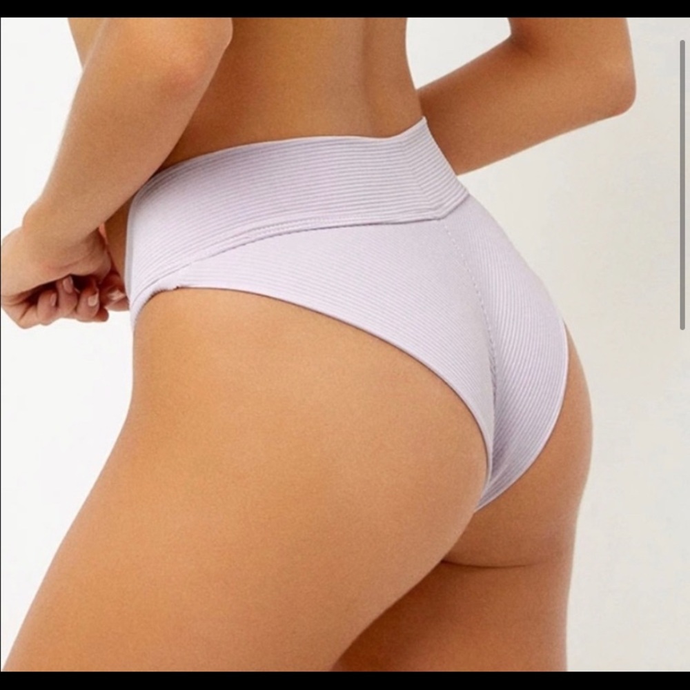Frankie a bikinis Gavin ribbed bikini bottoms